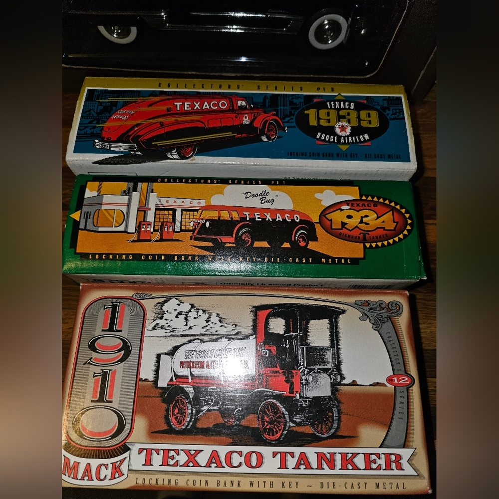Texaco Die-Cast Metal Toy Set
